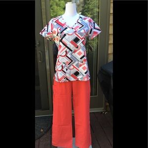 COPY - NWT BABY PHAT SIZE SMALL SCRUB SET